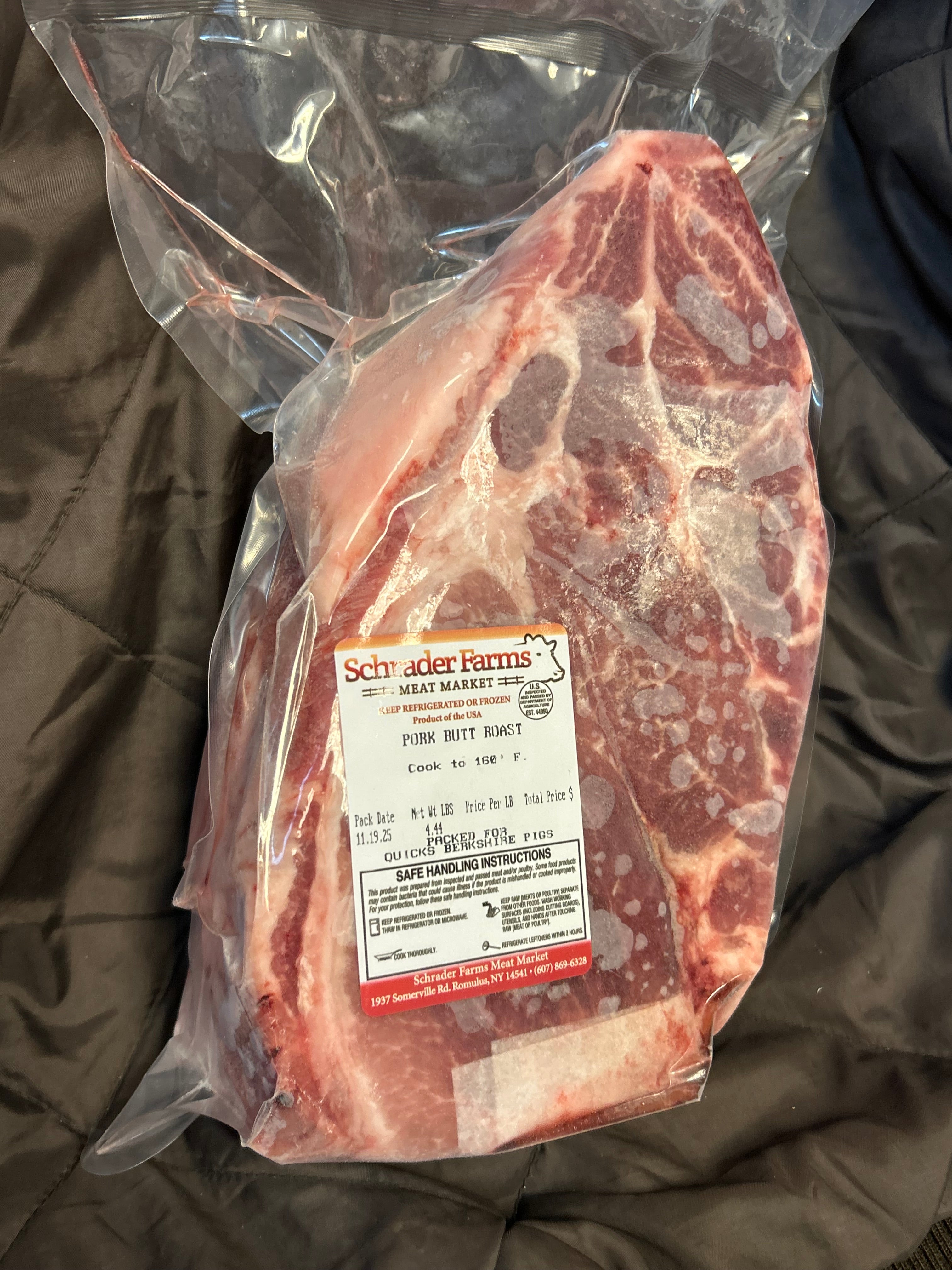 Heritage Pork Roast - Butt